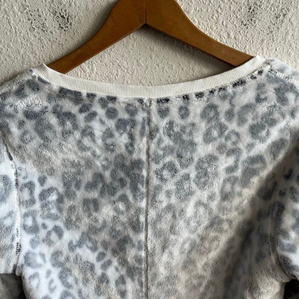 Ugg Women's Top Daisy Fleece Cotton Blend V-neck Long Sleeve Sweater Size S - Picture 10 of 13